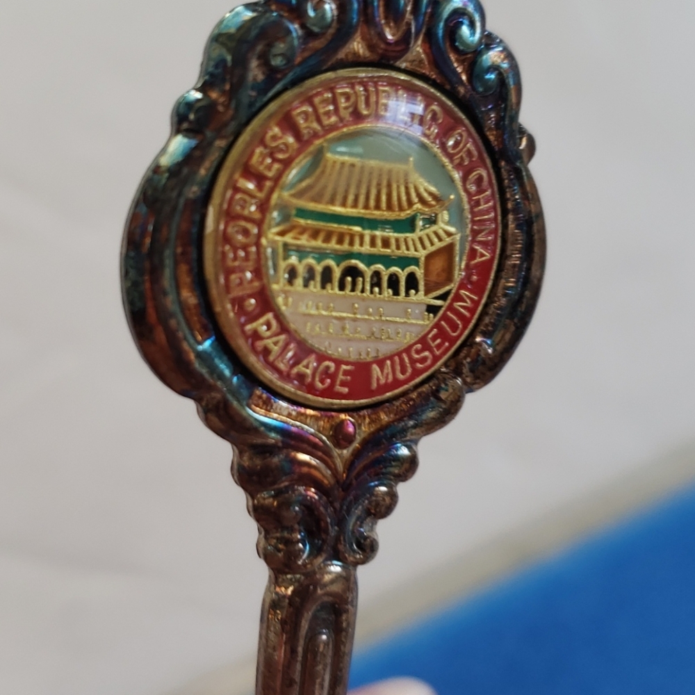 PEOPLE REPUBLIC OF CHINA: Vintage Silver Plated Spoon